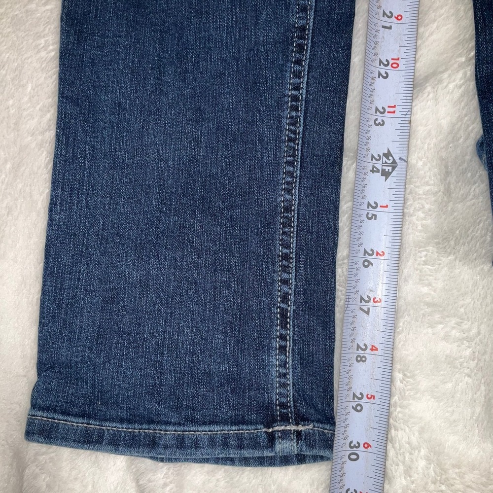 M Jeans by Maurices Mid-Rise Medium Wash Straight Leg Jeans Size 0 reg - Picture 8 of 8